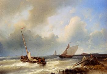 亞伯拉罕 衚尅 二世 Shipping Off The Dutch Coast 亞伯拉罕 衚尅 二世 Shipping Off The Dutch Coast